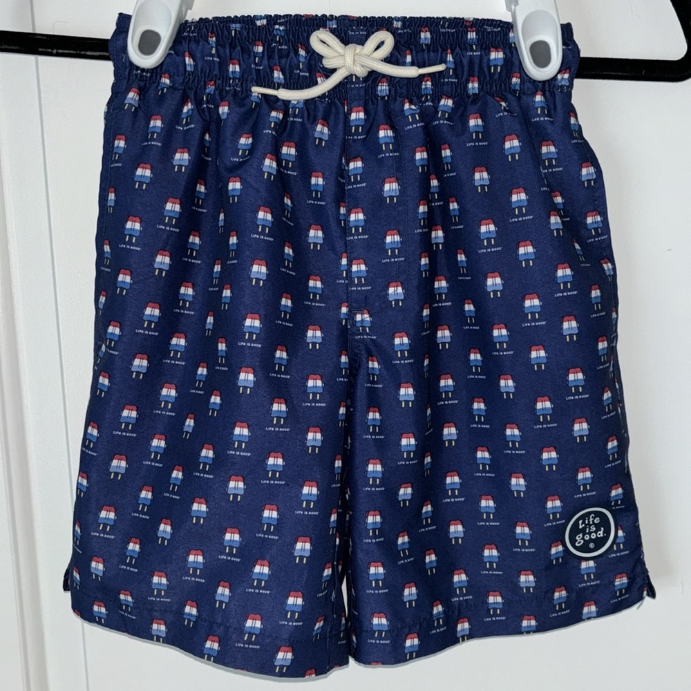 Life is Good popsicle rocket pop swim trunks 6